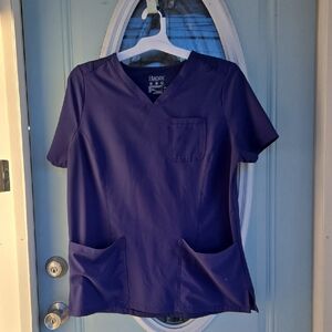 Hanes scrub top